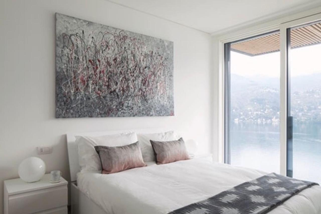 Ferienwohnung Ulivi Luxury Loft & Pool - The House Of Travelers Carate Urio Exterior foto