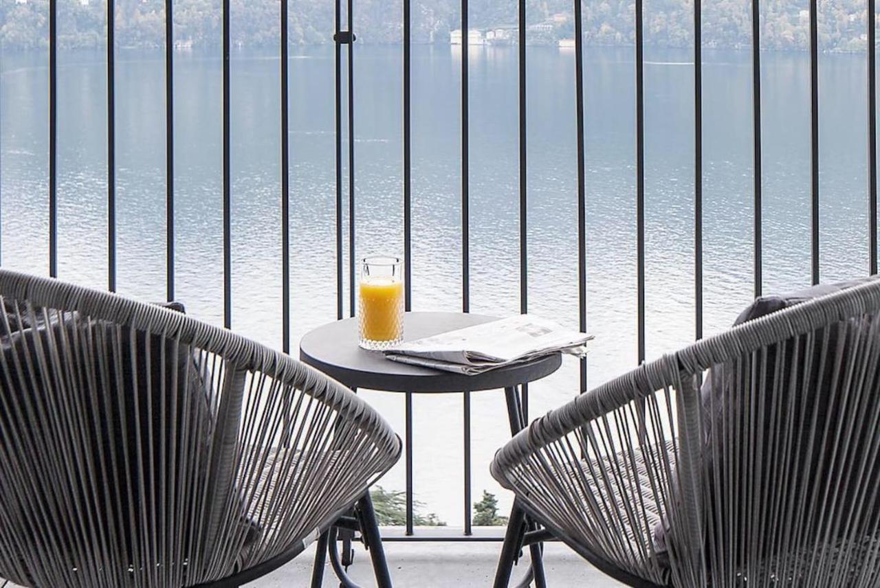 Ferienwohnung Ulivi Luxury Loft & Pool - The House Of Travelers Carate Urio Exterior foto