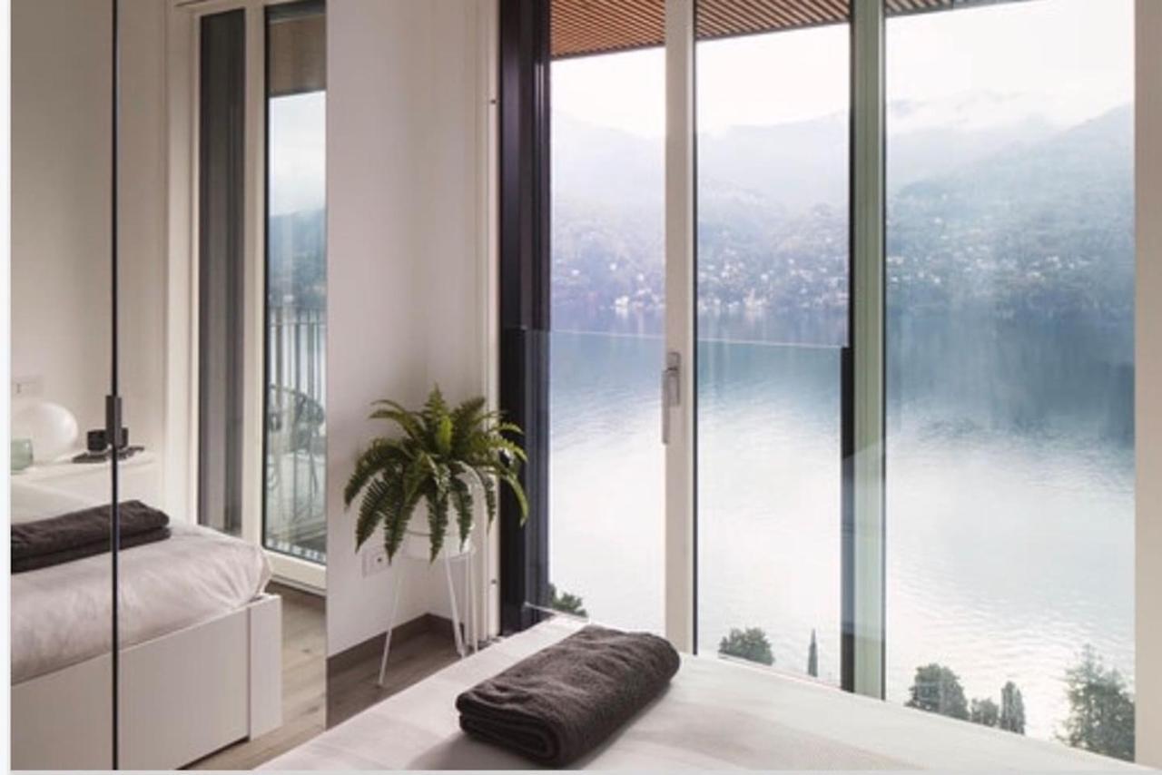 Ferienwohnung Ulivi Luxury Loft & Pool - The House Of Travelers Carate Urio Exterior foto