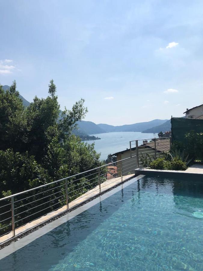Ferienwohnung Ulivi Luxury Loft & Pool - The House Of Travelers Carate Urio Exterior foto